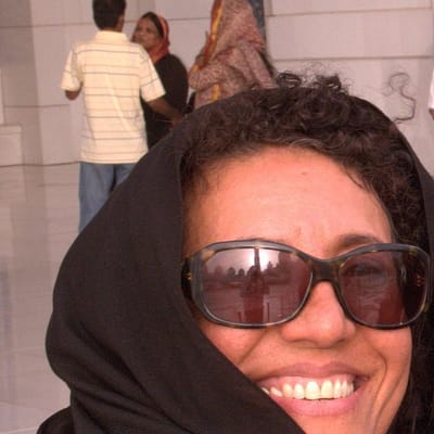 Trauminsel Reisen Mitarbeiterinnen Maisie, Tessie und Marie in Abu Dhabi
