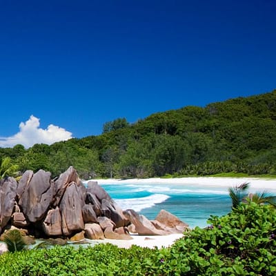 Anse Coco, Seychellen, Sehnsuchtsbild Flugangst